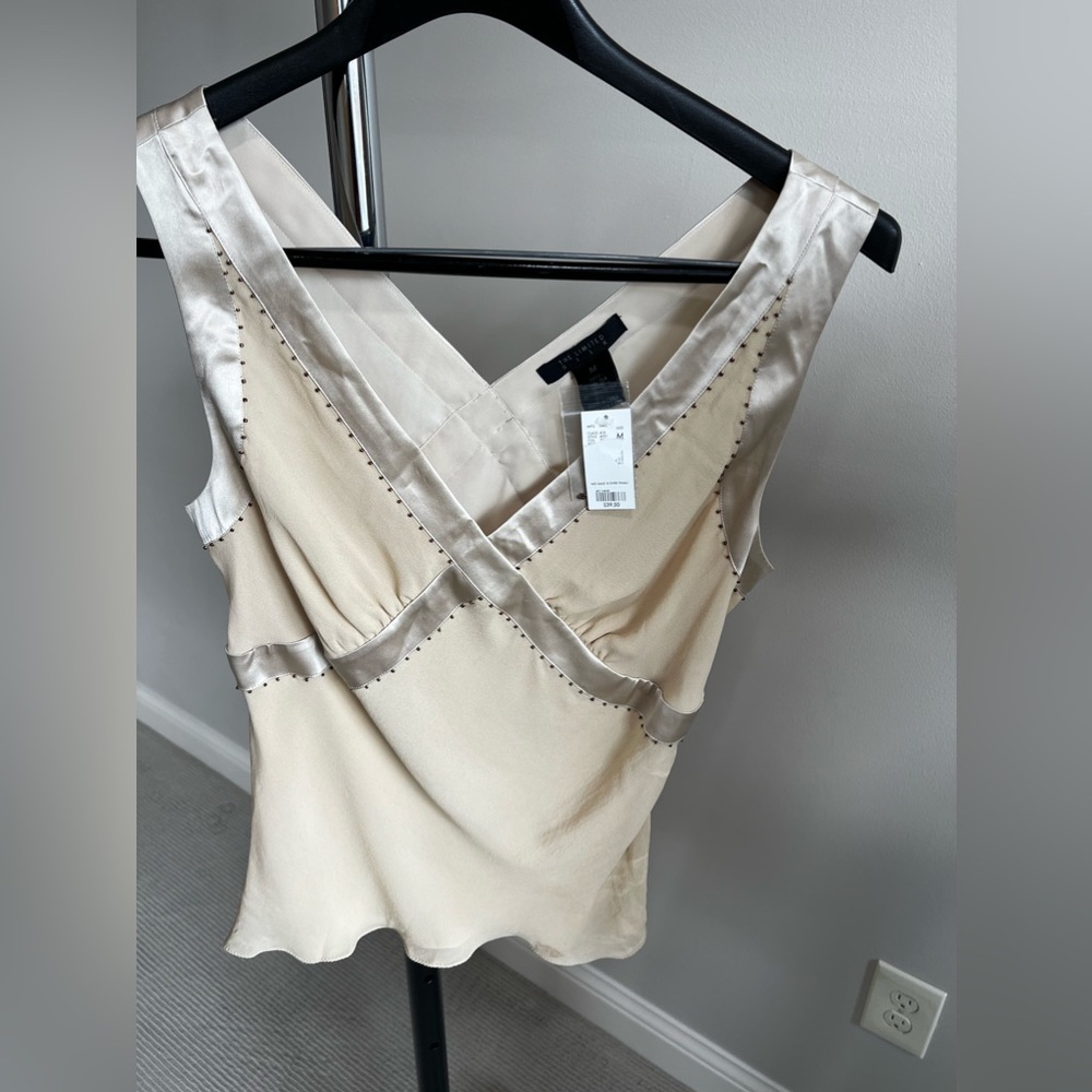 The Limited, sleeveless silk top